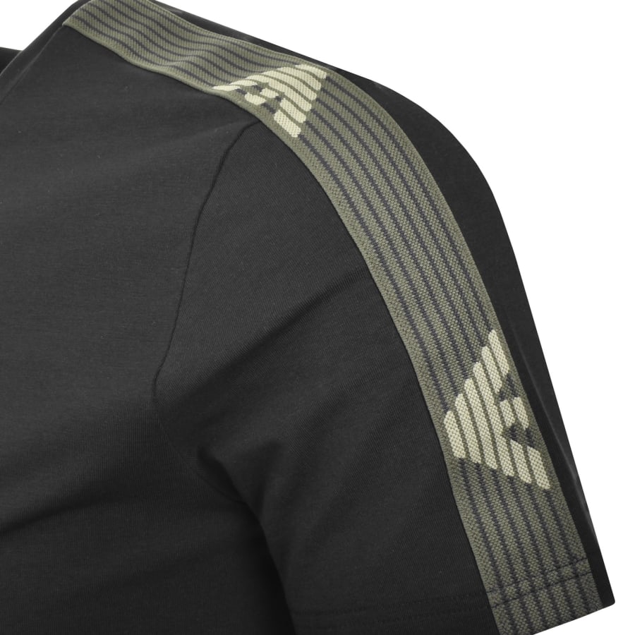 Emporio Armani Logo T Shirt Black | Mainline Menswear United